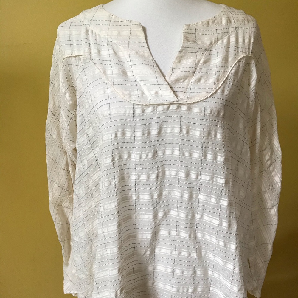 🆕BCBG Silk Blouse